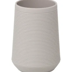 GOBELET STRIE ABS ET RUBBER 0.270L TAUPE