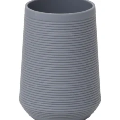 GOBELET STRIE ABS ET RUBBER 0.270L GRIS FONCE