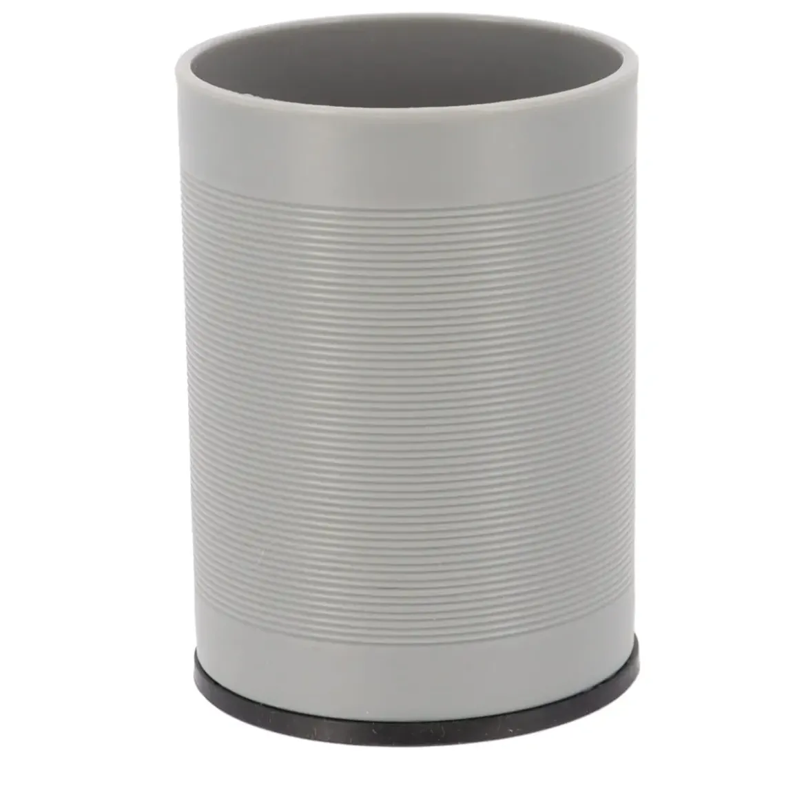 GOBELET STRIE BICOLORE GRIS NOIR