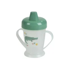 GOBELET ANTI GOUTTE ANSES 225ML CROCODILE SAVANE