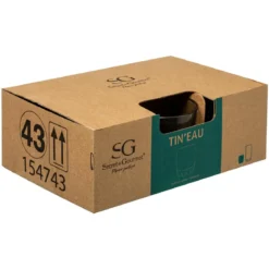 GOBELET BAS X1 TIN EAU 31CL