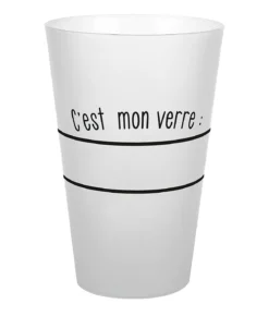 GOBELET 40CL C EST MON VERRE