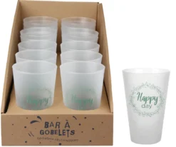 GOBELET 40CL HAPPY DAY