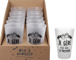 GOBELET 40CL JE GERE LA PRESSION