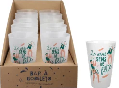 GOBELET 40CL LE SENS DE LA FETE
