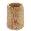 GOBELET EN POLYRESINE EFFET BOIS NATUREL