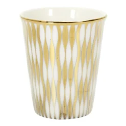 GOBELET EXPRESSO DESIGN GOLD 10CL