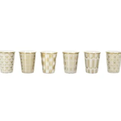 GOBELET EXPRESSO DESIGN GOLD 10CL