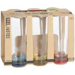 GOBELET HAUT X6 COLORI EAU 31CL