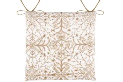 GOLDY GALETTE 4PTS 38X38X1.5 ECRU