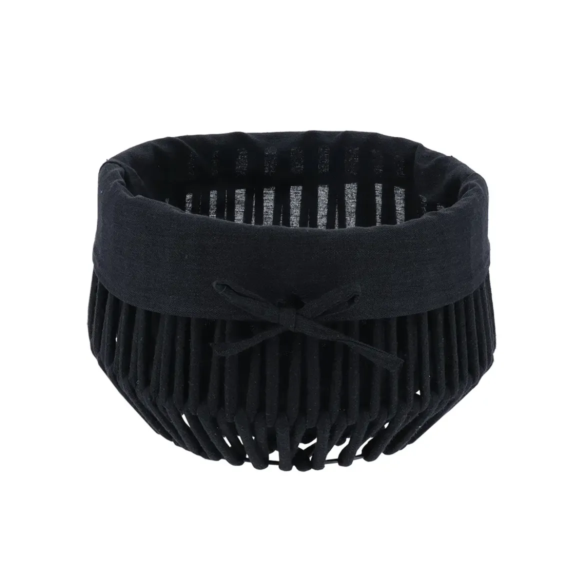 GRANDE PANIERE FACON CORDE NOIR