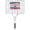 GRILLE BARBECUE RECTANGLE 30X40CM CHROME