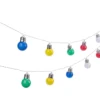 GUIRLANDE 20 BOULES SOLAIRES BLANC CHD MULTICO 5.8M D4.5CM