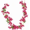 GUIRLANDE DE BOUGAINVILLIER 114 FLEURS H145CM ROSE