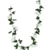 GUIRLANDE DE ROSES H150CM BLANC