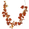 GUIRLANDE FEUILLES VIGNE NATUREL H.150CM