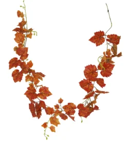 GUIRLANDE FEUILLES VIGNE NATUREL H.150CM