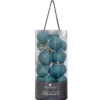 GUIRLANDE LED SECTEUR 20 BOULES BLEU D.6CM