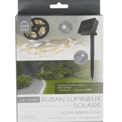 GUIRLANDE LUMINEUSE SOLAIRE LED BLANCHE 3M