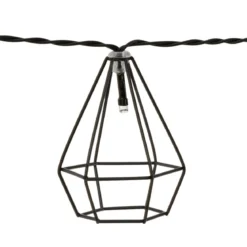 GUIRLANDE SOLAIRE FLAVE 10 BOULES METAL D.7.5CM