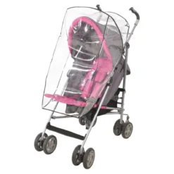 HABILLAGE PLUIE POUSSETTE UNIVERSELLE TRANSPARENT 80X50X47CM
