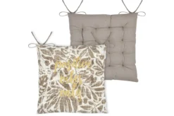 HEMERA GALETTE 16POINTS 38X38CM TAUPE