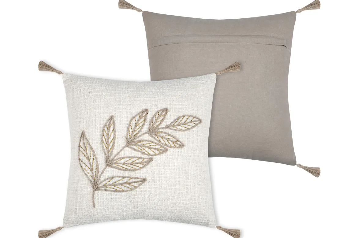 HEMERA COUSSIN 40X40CM ECRU