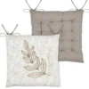 HEMERA GALETTE 16 POINTS 38X38CM ECRU