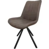 HERMIONE CHAISE PIVOTANTE MARRON