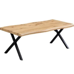 HERMIONE TABLE BASSE 120X60X45CM NOIR