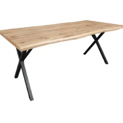 HERMIONE TABLE 200X76X90CM PIEDS NOIR