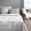 HOMELOVE HOUSSE DE COUETTE 240X220CM 2 TAIES 63X63CM