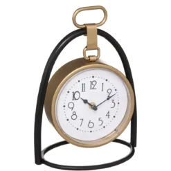 HORLOGE A POSER METAL LONA D.21X27CM