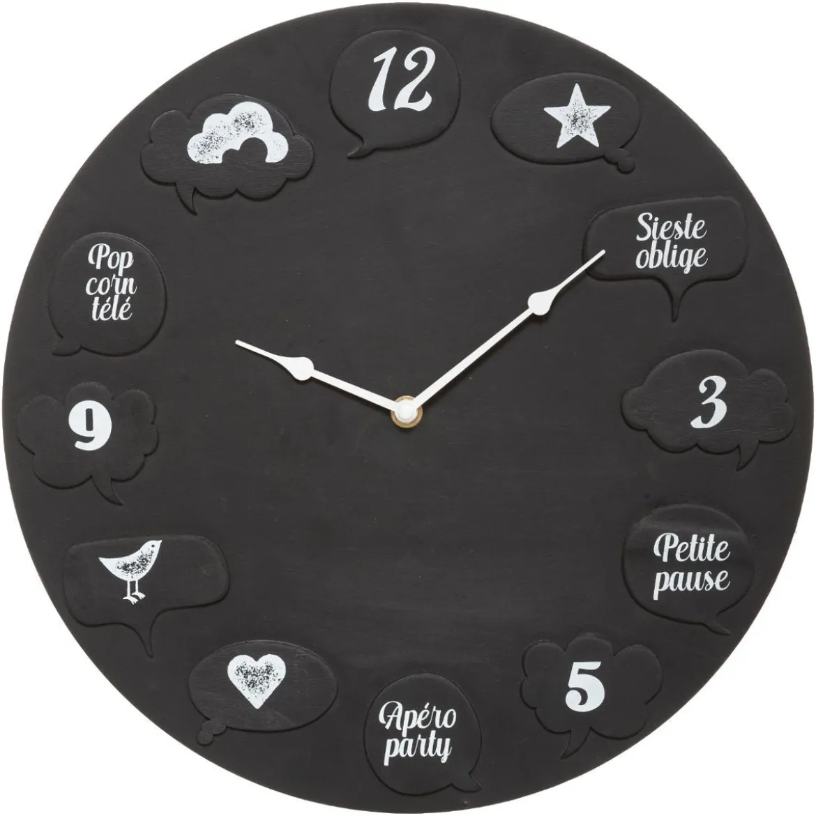 HORLOGE BULLE MAEVA D.35CM