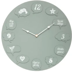 HORLOGE BULLE MAEVA D.35CM