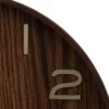 HORLOGE IVANA BOIS MARRON D.55CM