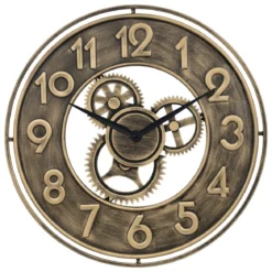 HORLOGE METAL JACOB OR D.48CM