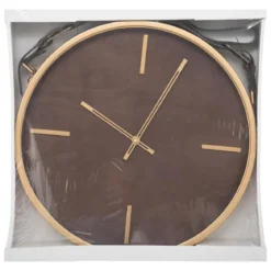 HORLOGE METAL SANGLE CYRA D.39CM