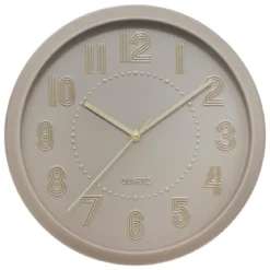 HORLOGE TAUPE ALIZEE D.30CM