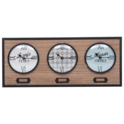 HORLOGE X3 CAFE BORDELAIS D.48X20CM