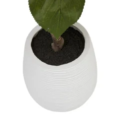 HORTENSIA POT CERAMIQUE MIKA AMBRE H.100CM