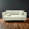 HOUSSE CANAPE 225X245X60CM GAUFRE UNI EXTENS. SACHA BLANC