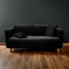 HOUSSE CANAPE 225X245X60CM GAUFRE EXTENS SACHA NOIR