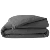 HOUSSE COUETTE 260X240CM PERCALE UNI 78 FILS ACIER