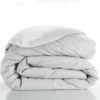 HOUSSE COUETTE 260X240CM UNI 57 FILS LINA BLANC