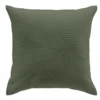 HOUSSE COUSSIN ET ENCART 60X60CM MICROFIBRE PALOMBINE KAKI
