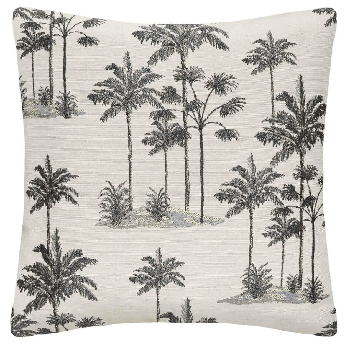 HOUSSE COUSSIN JACQUARD LUREX PALMIER 40X40CM