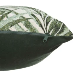 HOUSSE COUSSIN JACQUARD TROPIQUE 40X40CM