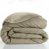 HOUSSE DE COUETTE 240X220CM UNI 57 FILS LINA SABLE