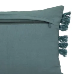 HOUSSE DE COUSSIN ARC CORDE CANARD 30X50CM